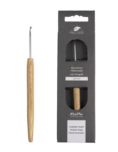 Häkelnadel 2,5 mm mit Holzgriff von KnitPro/ProLana
